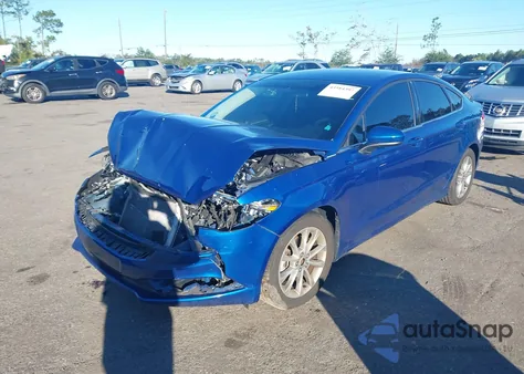 2017 Ford Fusion Se from USA, damaged, VIN 3FA6P0H7XHR392834
